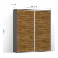 DRESSING LEX 221-218-45 C GRI/DMON